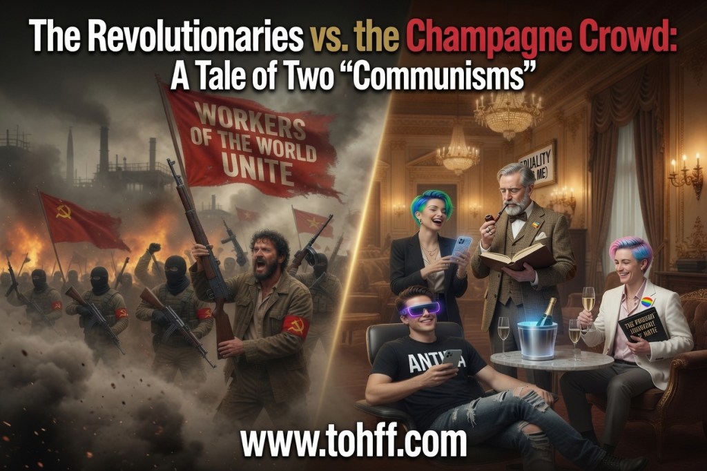 A Tale of Two Communism - Revolutionaries vs The Champagne Crowd