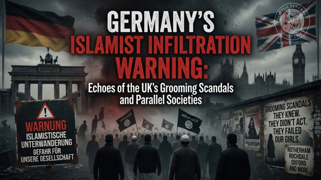 Germany’s Islamist Infiltration Warning: Echoes of the UK’s Grooming Scandals and Parallel&nbsp;Societies