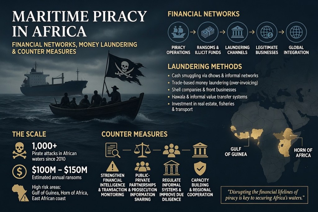MARITIME PIRACY IN AFRICA - FINANCIAL NETWORKS - MONEY LAUNDERING - COUNTERMEASURES